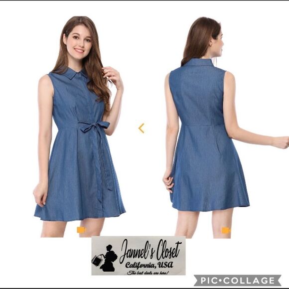 Allegra Dress Sleeveless  - Picture 1 of 8